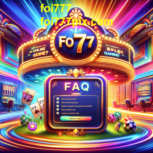 Explorando a Seção FAQs do foi777: Sua Fonte de Conhecimento sobre Jogos